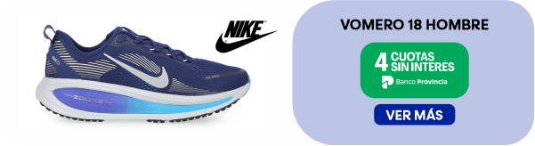 VOMERO 18 HOMBRE
4 CUOTAS SIN INTERÉS Banco Provincia
VER MÁS